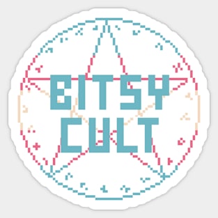 Trans "Vintage" Bitsy Cult Sticker